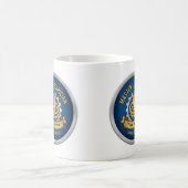 Custom Master Electrician Professional Badge Mug  Koffiemok (Center)