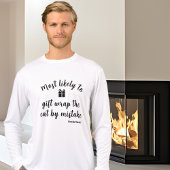 Custom Matching Family Fun Most Likely To Holiday Tri-Blend Shirt