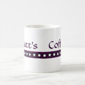 Custom Matt Coffee Koffiemok (Center)