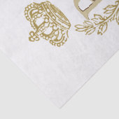 Custom Medieval Royal Gold Crown and Wreate Tissuepapier (Detail)