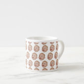 Custom Meerdere Gezichten Verjaardagsfeestje voor Espresso Kop (Voorkant rechts)