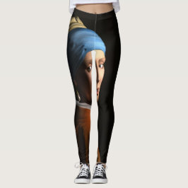 Custom Meisje met een Pearl Earring leggings