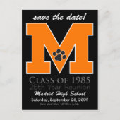 ::custom:::_melissa Class Reunion Save-the-Date v3 Aankondigingskaart (Voorkant)