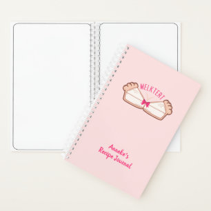 Custom Melktert Boeremeisie Spiral Notitieboek