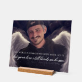 Custom Memorial Acryl Bord (Hoek)