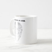 Custom Memorial Design - De hemel heeft een engel  Koffiemok (Voorkant links)