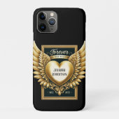 Custom Memorial Heart Case-Mate iPhone Case (Achterkant)