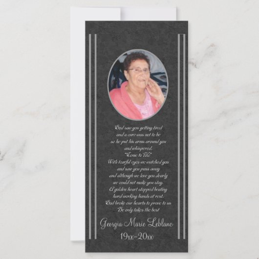 Custom Memorial Keepsakes (Voorkant)