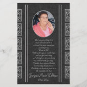 Custom Memorial Keepsakes Briefpapier (Voorkant)