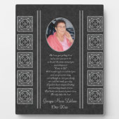 Custom Memorial Keepsakes Fotoplaat (Voorkant)