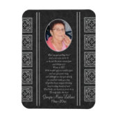 Custom Memorial Keepsakes Magneet (Verticaal)