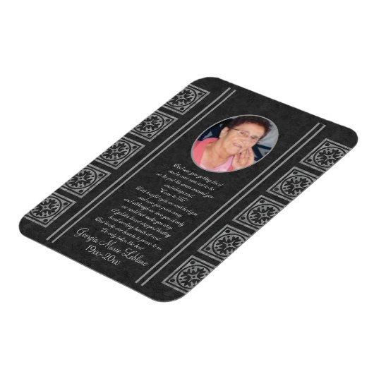 Custom Memorial Keepsakes Magneet (Linkerzijde)