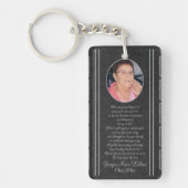 Custom Memorial Keepsakes Sleutelhanger (Voorkant)