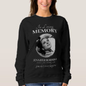 Custom Memorial Photo Funeral Trui (Voorkant)