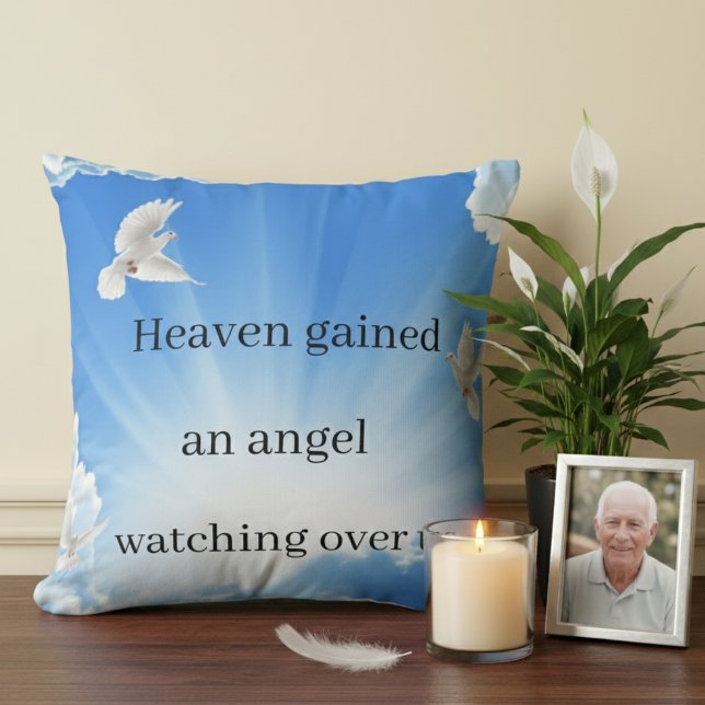 “Custom Memorial Pillow – Remember Your Loved One Kussen (Creator heeft geüpload)