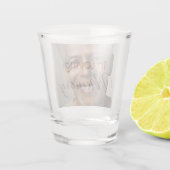 Custom Memorial Tribute - In Loving Memory Keepsak Shot Glas (Achterkant)