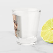 Custom Memorial Tribute - In Loving Memory Keepsak Shot Glas (Rechts)