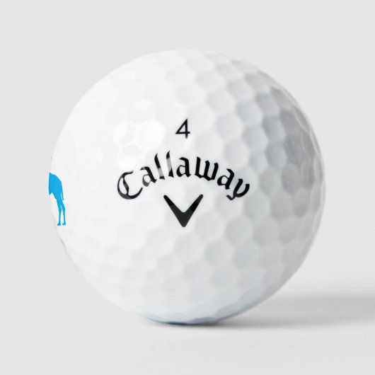 Custom merk golfballen met twee kameel logo (Logo)