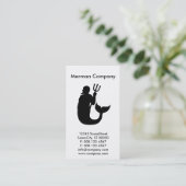 Custom Merman Company Visitekaartje (Staand voorkant)