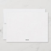 Custom Merry Christmas Kaart Printable Kaart (Achterkant)