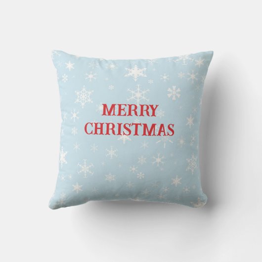 Custom Merry Christmas Pillow – Holiday Decor Kussen (Achterkant)