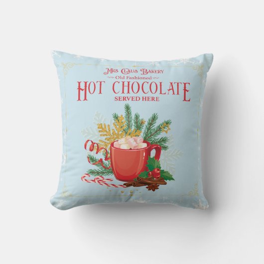 Custom Merry Christmas Pillow – Holiday Decor Kussen (Voorkant)