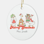 Custom Merry Goosemas Ornament (Links)