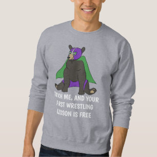 Custom Message Mexican Wrestler Luchador Beer Trui