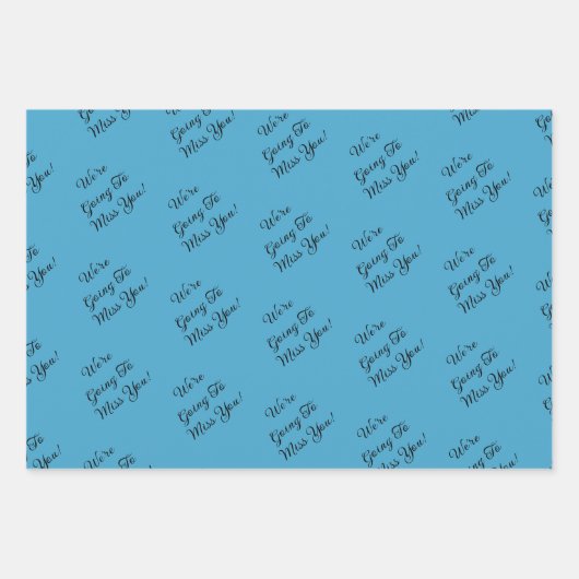 Custom Message New Job Congratulations Gift Inpakpapier Vel (Voorkant 2)