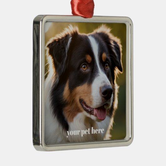 Custom Metalen Ornament (Rechts)