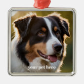 Custom Metalen Ornament (Voorkant)