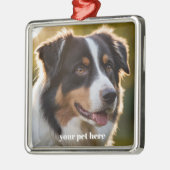 Custom Metalen Ornament (Links)