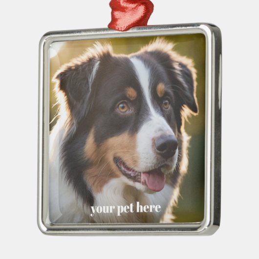 Custom Metalen Ornament (Links)