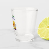 Custom Mexican Fiesta Bachelorette Party Shot Glas (Rechts)