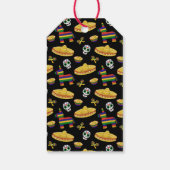 Custom Mexican Fiesta & Día de Muertos  Cadeaulabel (Achterkant)