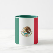 Custom Mexican Pride Heritage Personalized Mug Mok (Midden)