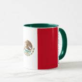 Custom Mexican Pride Heritage Personalized Mug Mok (Voorkant rechts)