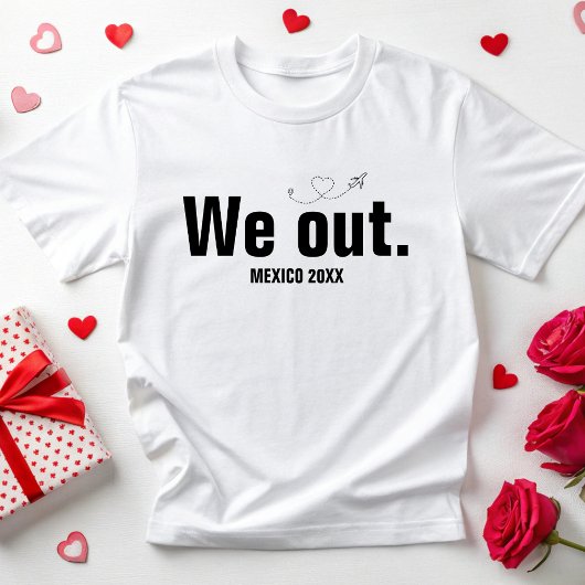 Custom Mexico Trip Familie Vakantie Zomer Strand T-shirt