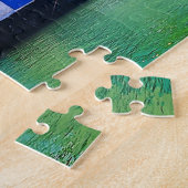 Custom Miami Beach Florida Welkom Graffiti Volwass Legpuzzel (Zijkant)