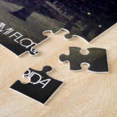 Custom Miami Florida Downtown en Harbour - Volwass Legpuzzel (Zijkant)