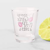 Custom Miami Meisje Trip Bachelorette Shot Glass Shot Glas (Achterkant)