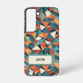 Custom Mid-Century Geometric Phone Case - Samsung Galaxy Hoesje (Achterkant)
