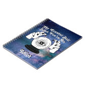 Custom Mijn kristallen bal zegt... Planner Notitieboek (Linkerzijde)