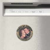 Custom Military Ik hou van mijn soldaat foto Lijst Magneet (Insitu (Vaatwasser))