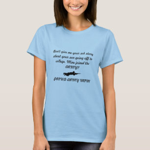 Custom Military Mom Shirt