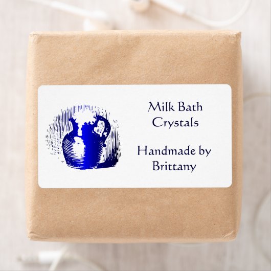 Custom Milk Jug  Art grote labels