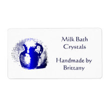 Custom Milk Jug  Art grote labels