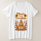 Custom Mimi's kleinkinderen T-shirt, Herfst Herfst Grote Maat T-shirt (Design voorkant)