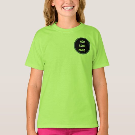 Custom minimal Design Add Photo or Text T-shirt (Voorkant)