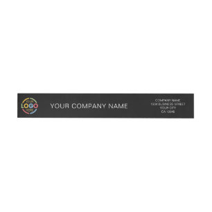 Custom Minimalist Black Business Logo-merk